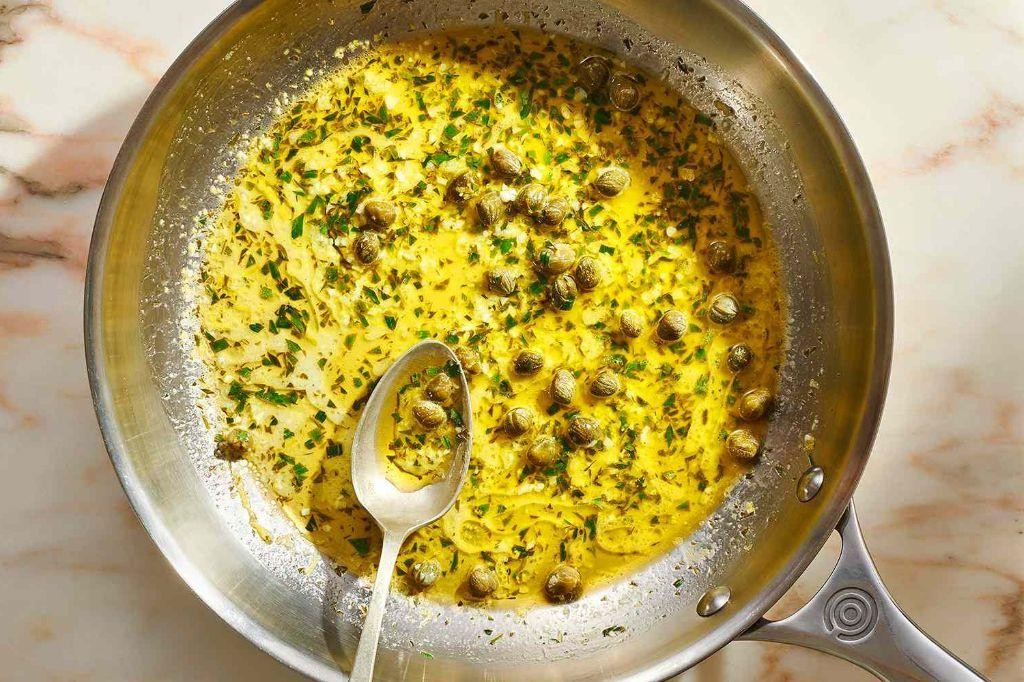 Zesty Lemon Caper Sauce for Fish