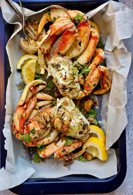 Zesty Lemon Garlic Crab Sauce
