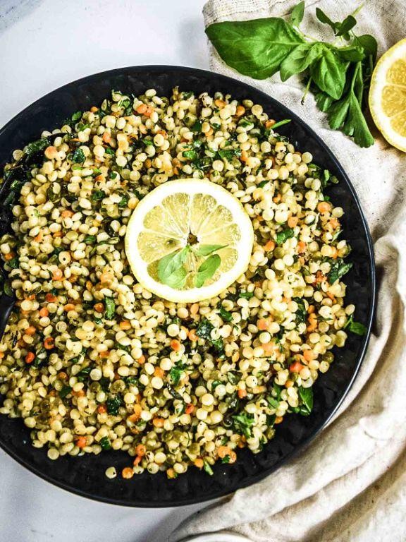 Zesty Lemon Herb Couscous Salad