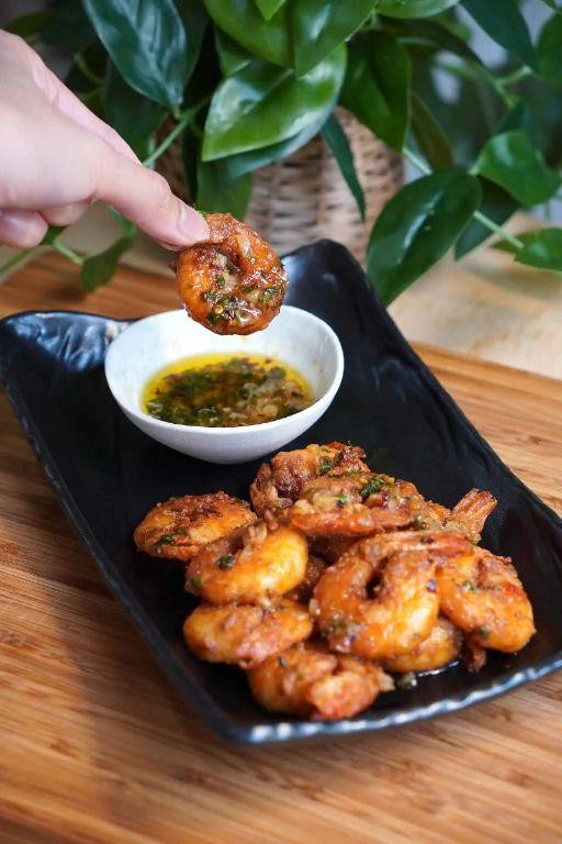 Zesty Lemon Pepper Battered Shrimp