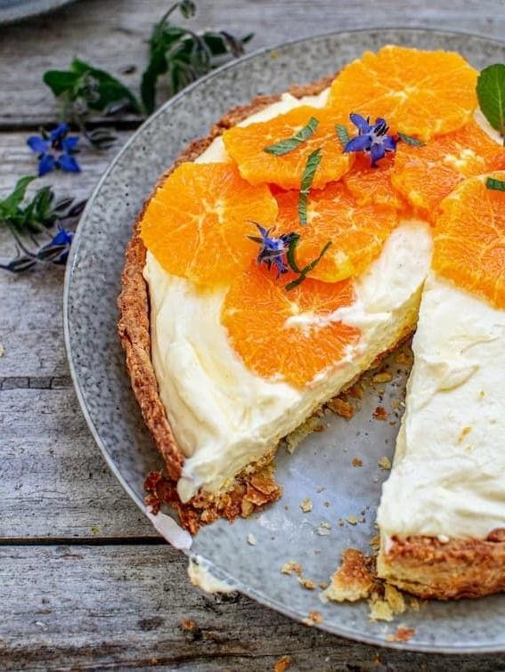 Zesty Lemon Yogurt Tart