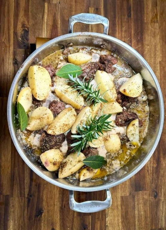 Zesty Lemon and Dill Beef Stew