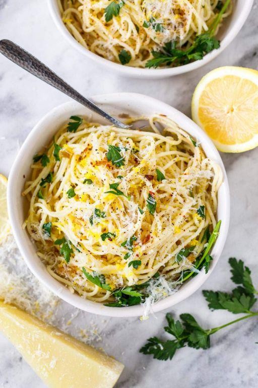 Zesty Lemon-Olive Oil Pasta