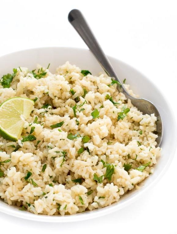 Zesty Lime Cilantro Brown Rice