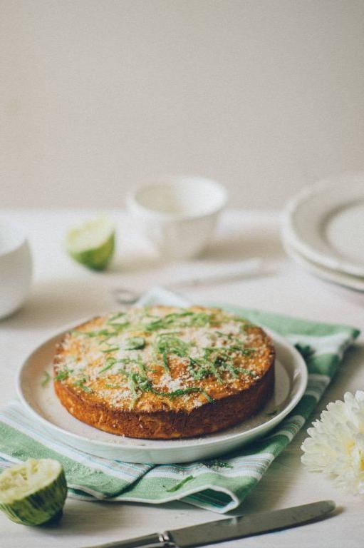 Zesty Lime Olive Oil Cake