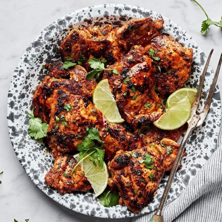 Zesty Lime and Cilantro Fried Chicken