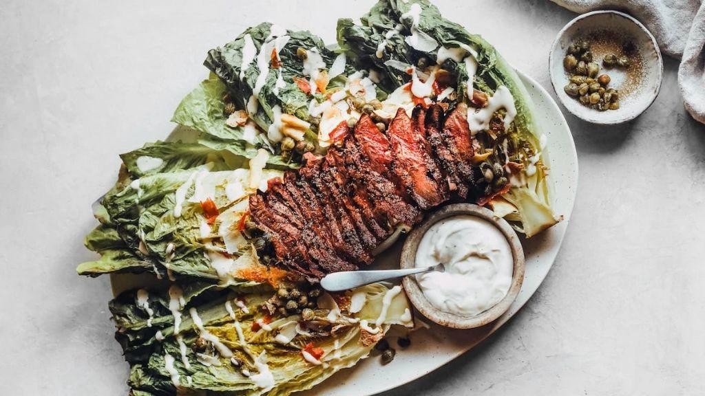 Zesty London Broil Caesar Salad