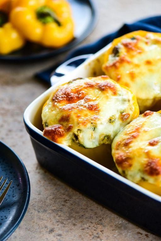 Zesty Mushroom and Bell Pepper Casserole