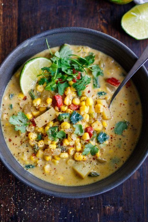 Zesty Nopalitos and Corn Chowder