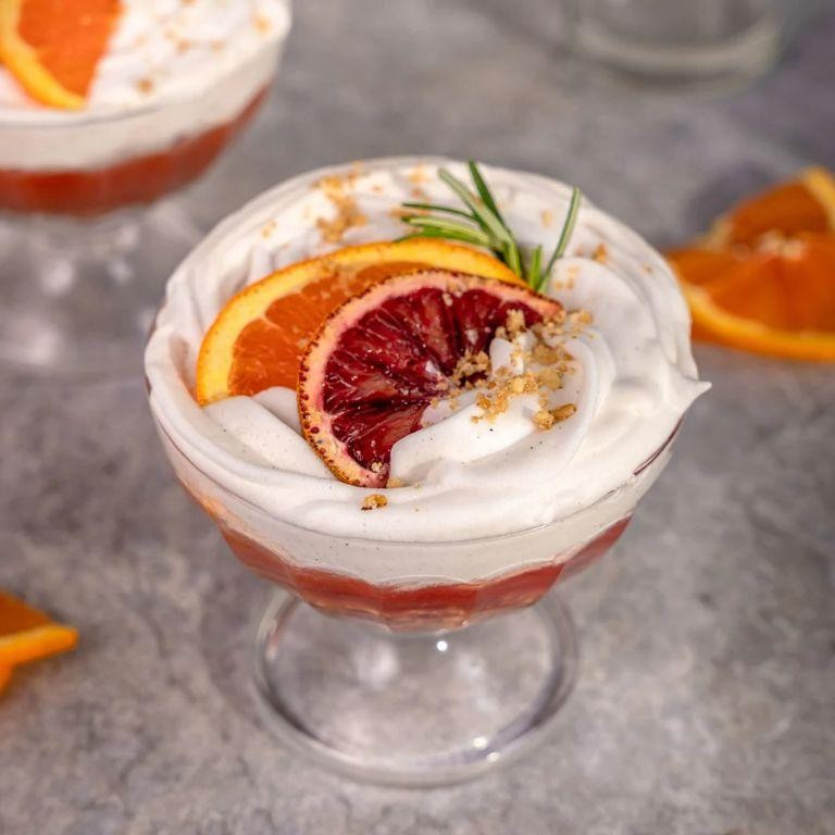 Zesty Orange Curd Mousse