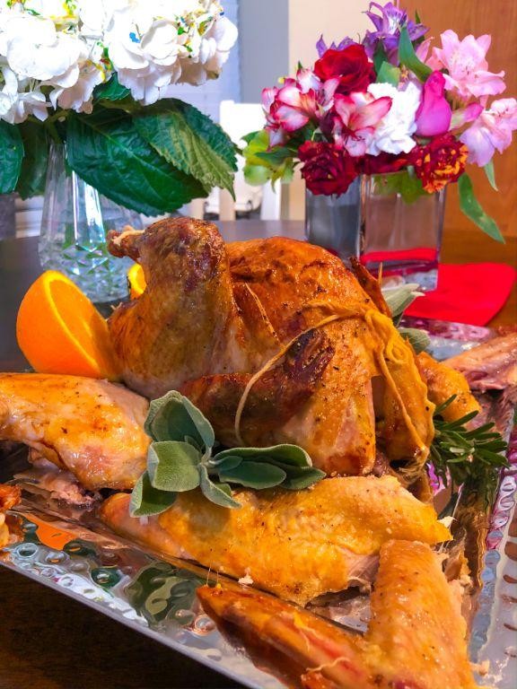 Zesty Orange Glazed Pheasant