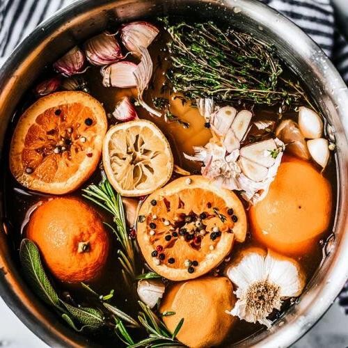 Zesty Orange and Ginger Brine
