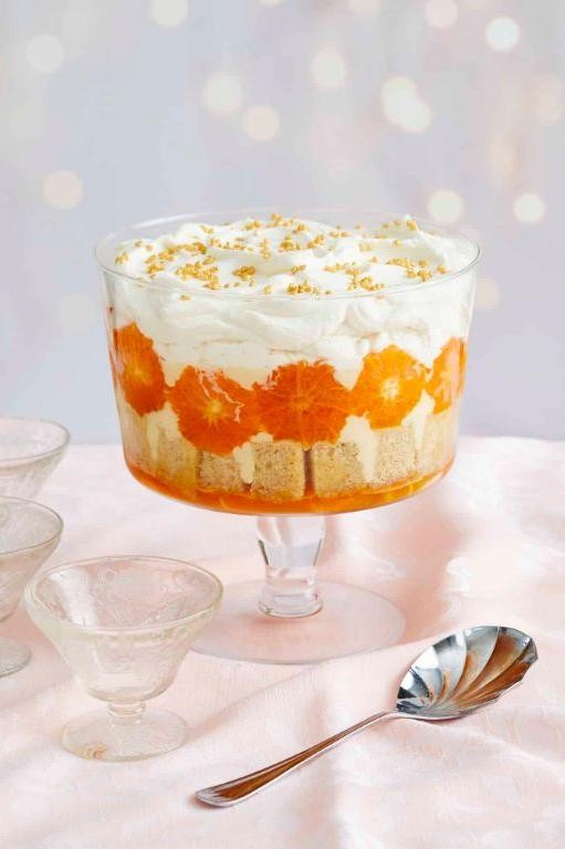 Zesty Orange and Vanilla Cream Trifle