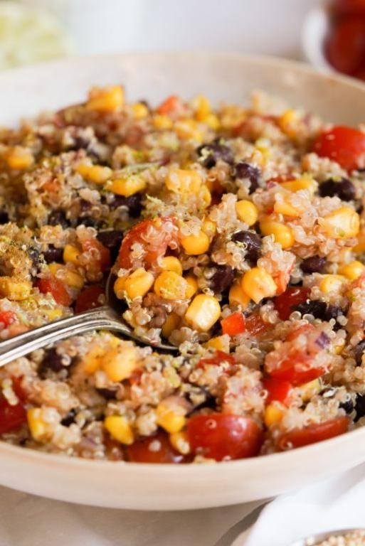 Zesty Quinoa and Black Bean Salad