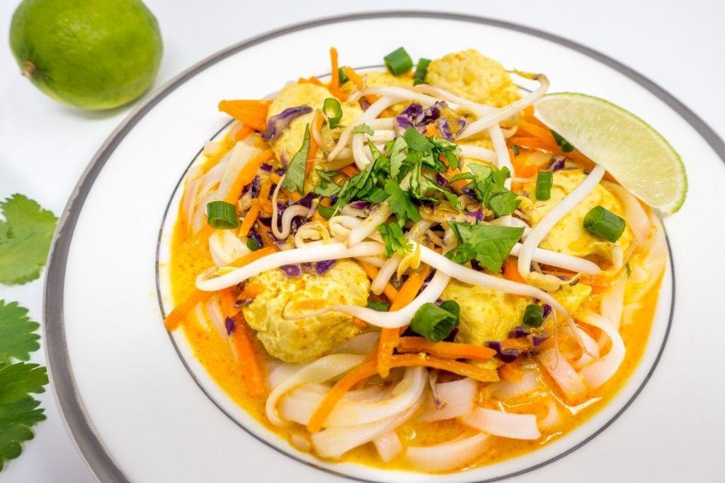 Zesty Thai Chicken Noodle Bowl