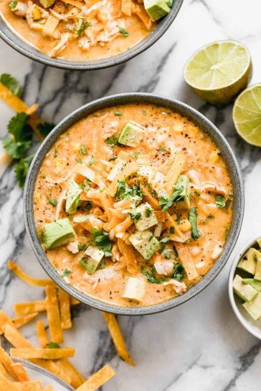 Zesty White Chicken Chili with Lemon