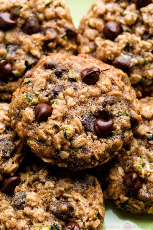 Zucchini Chocolate Chip Cookies