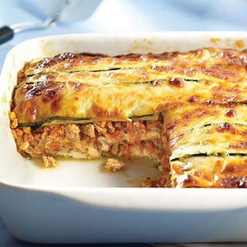 Zucchini Lasagna with Turkey
