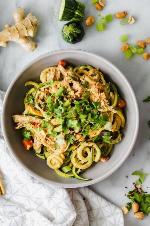 Zucchini Noodle Pad Thai