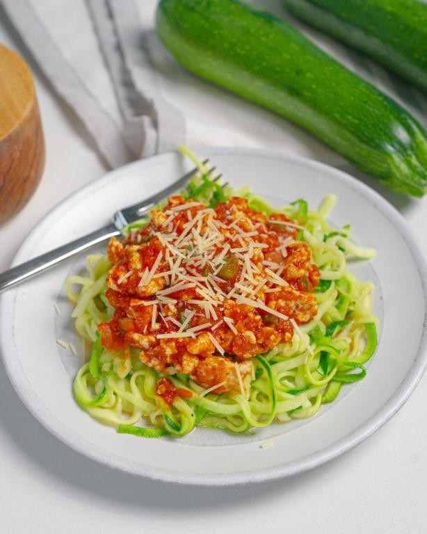 Zucchini Noodles with Turkey Bolognese