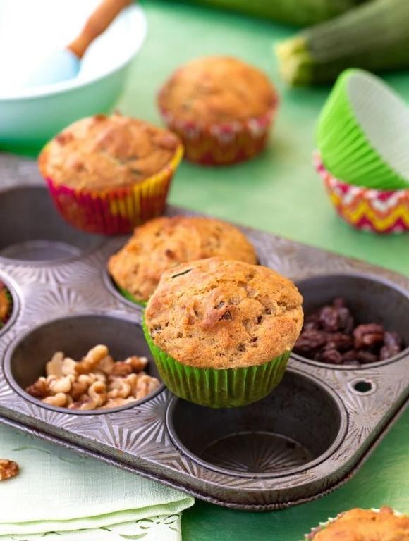 Zucchini Orange Vegan Muffins