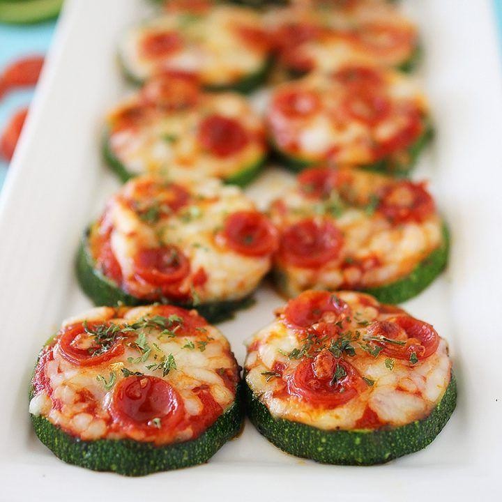 Zucchini Pizza Bites