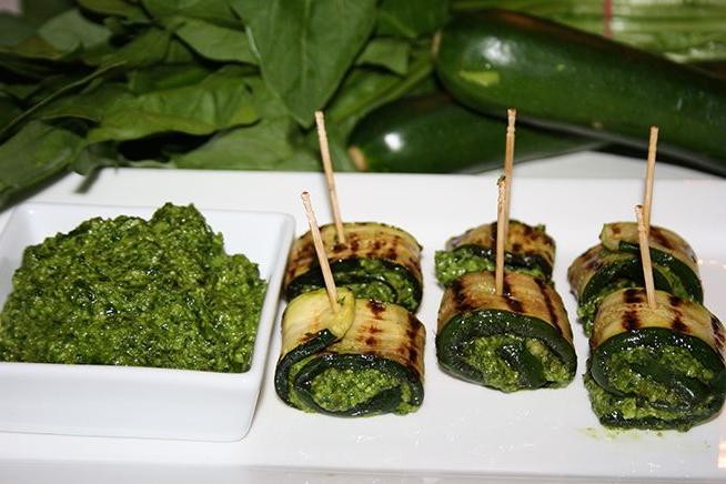 Zucchini and Macadamia Nut Pesto