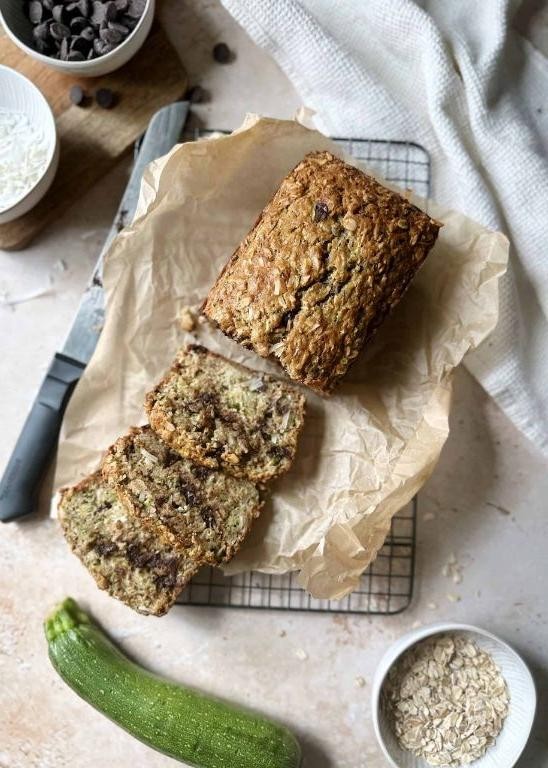 Zucchini and Oat Bran Bread