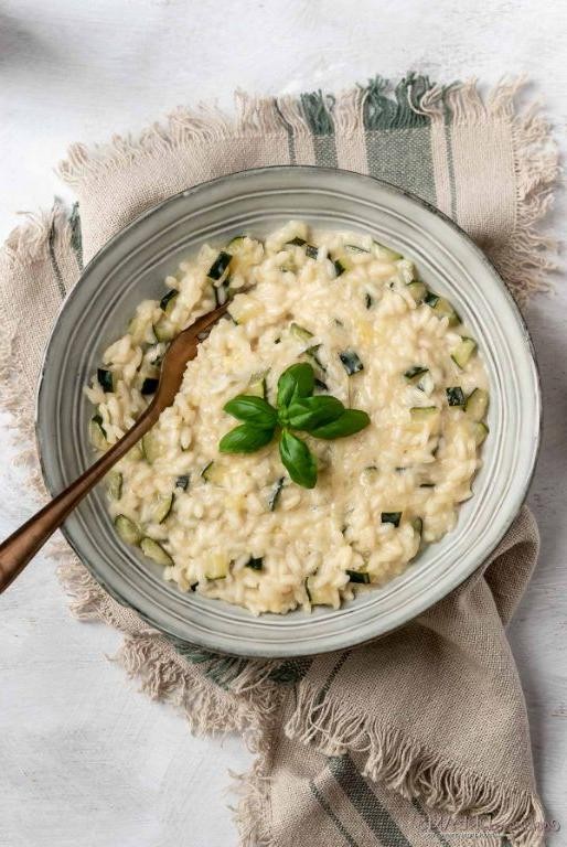 Zucchini and Parmesan Risotto