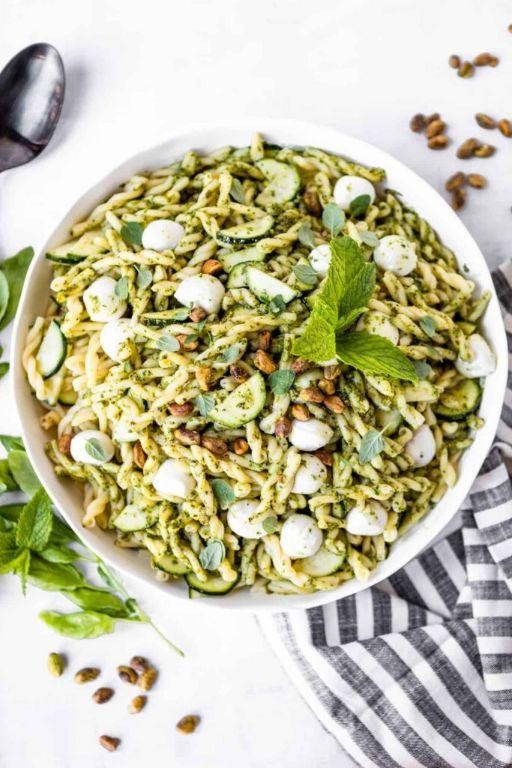 Zucchini and Pistachio Pesto