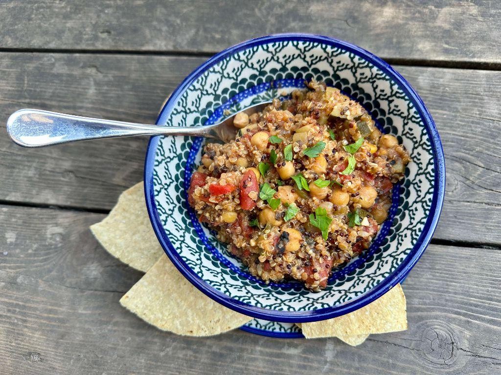 Zucchini and Quinoa Chili