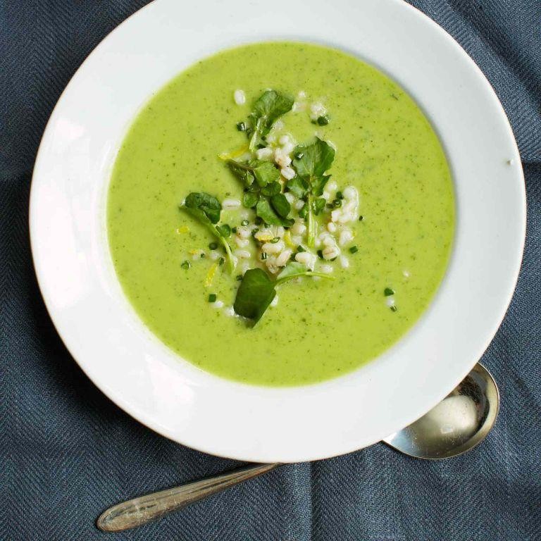 Zucchini and Spinach Soup