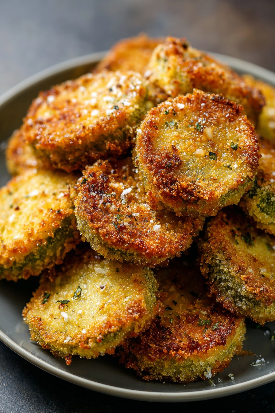 Air Fryer Green Tomatoes