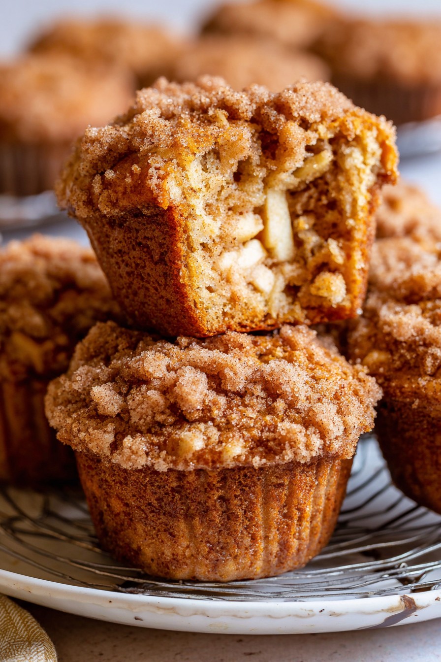 Apple Crumb Muffins