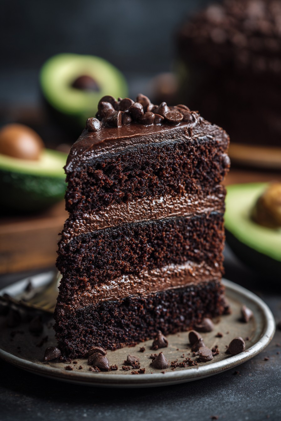 Avocado Chocolate Cake