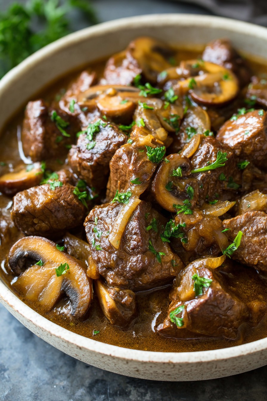 Beef Tips In Crock Pot