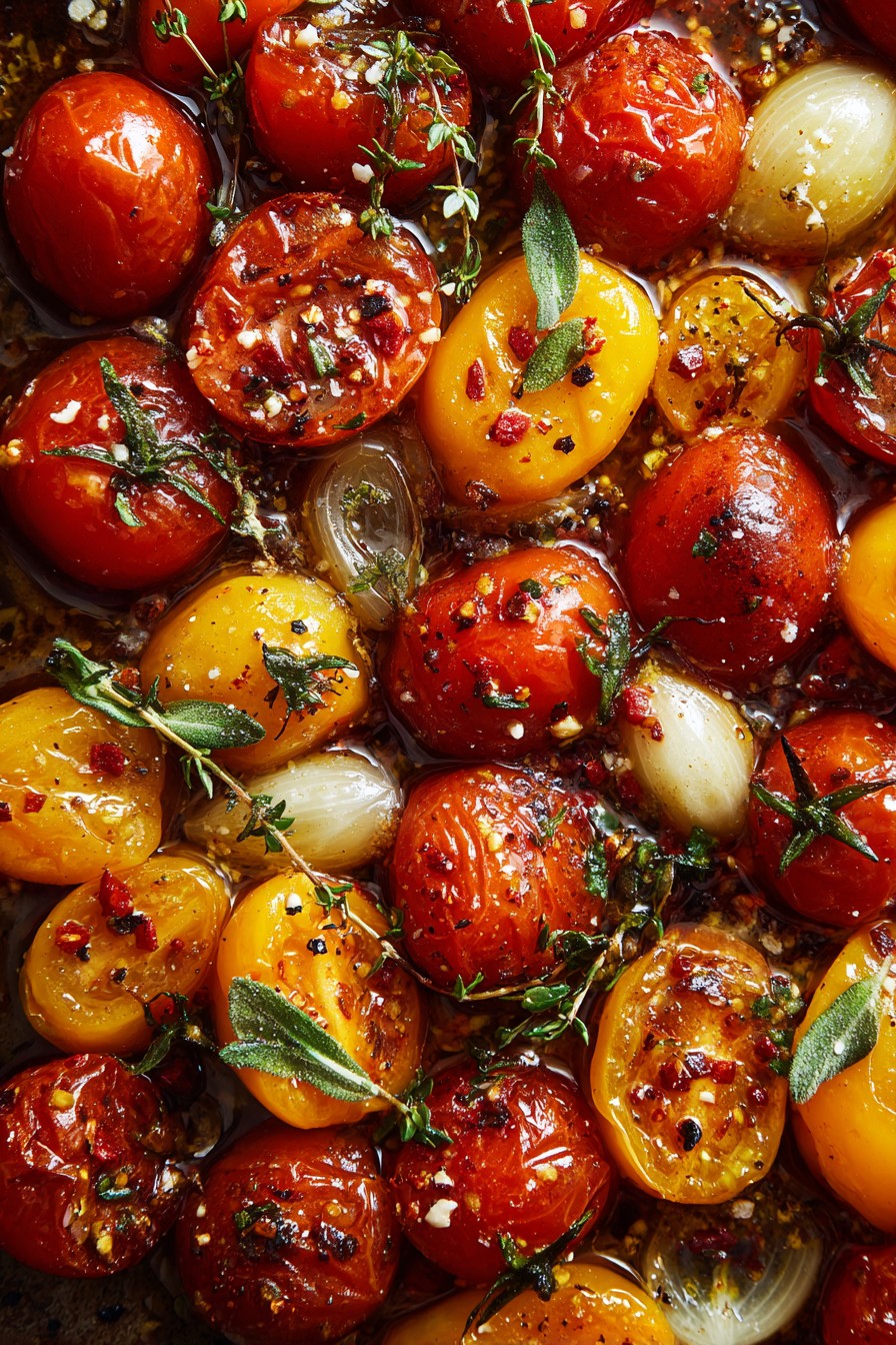 Blistered Tomatoes