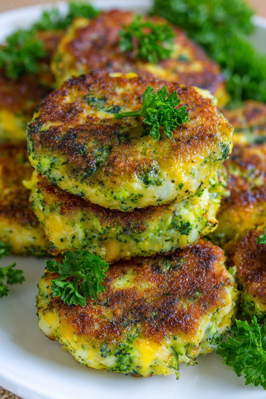 Broccoli Cheese Patties