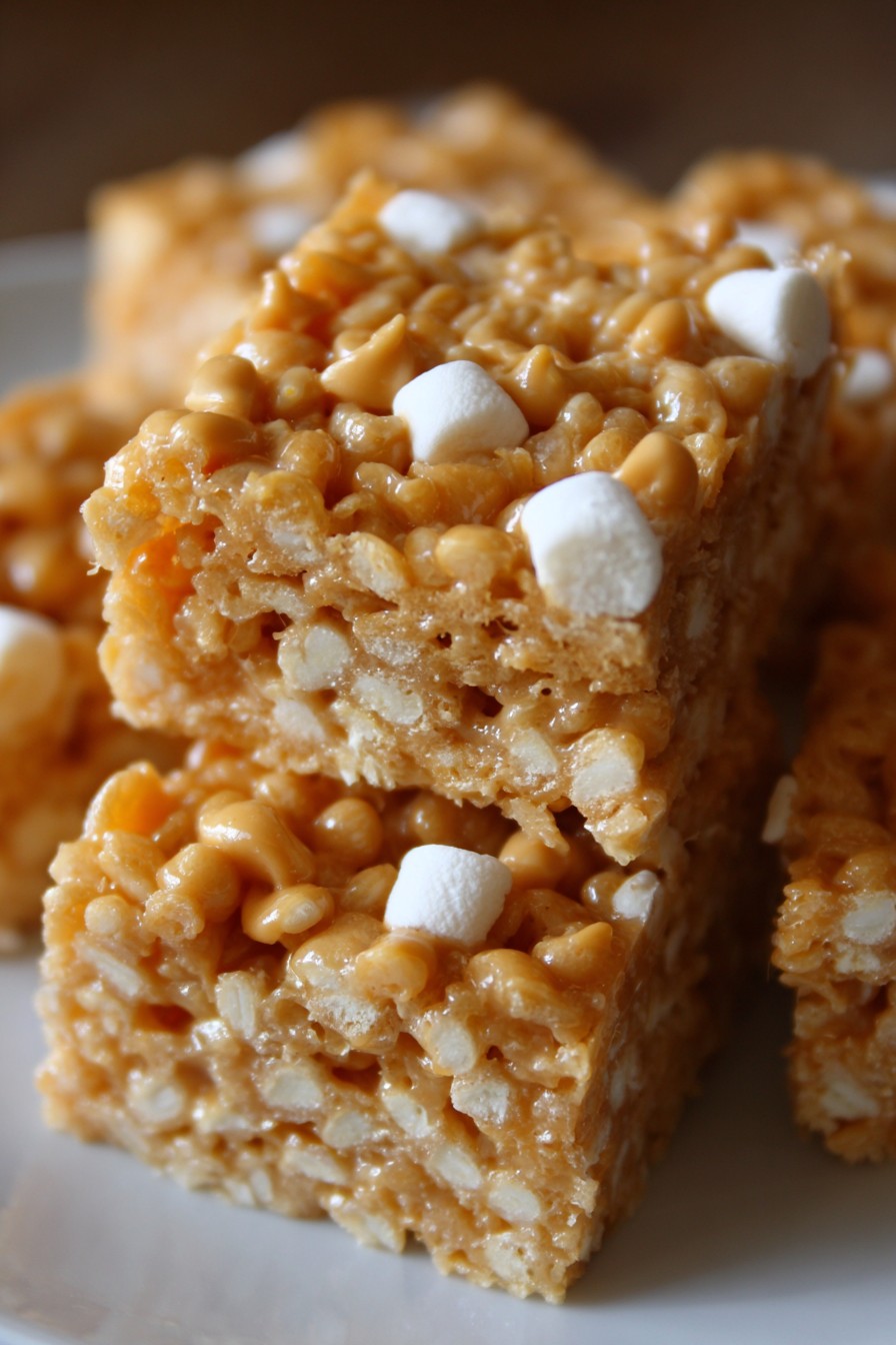 Butterscotch Rice Krispie Treats