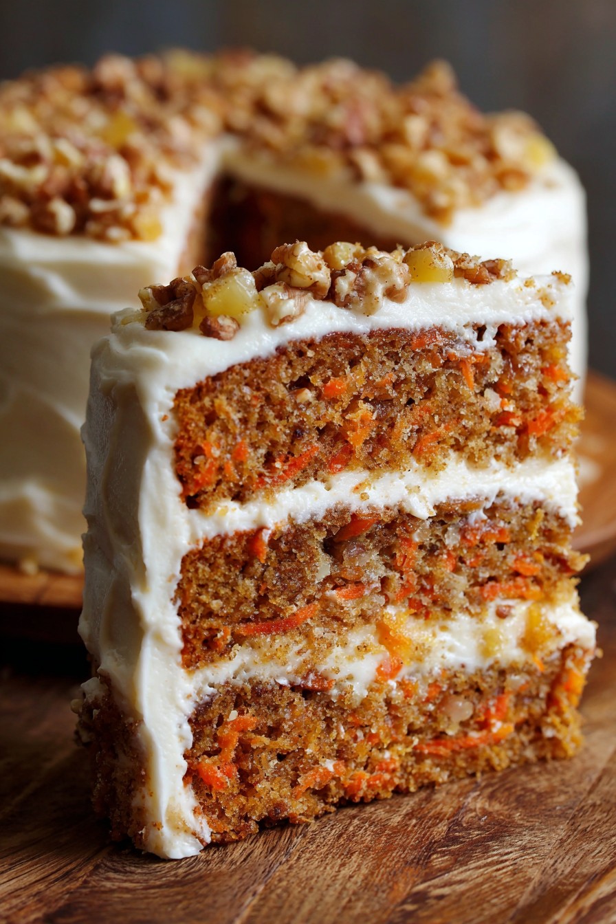 Carrot Cake With Pineapple