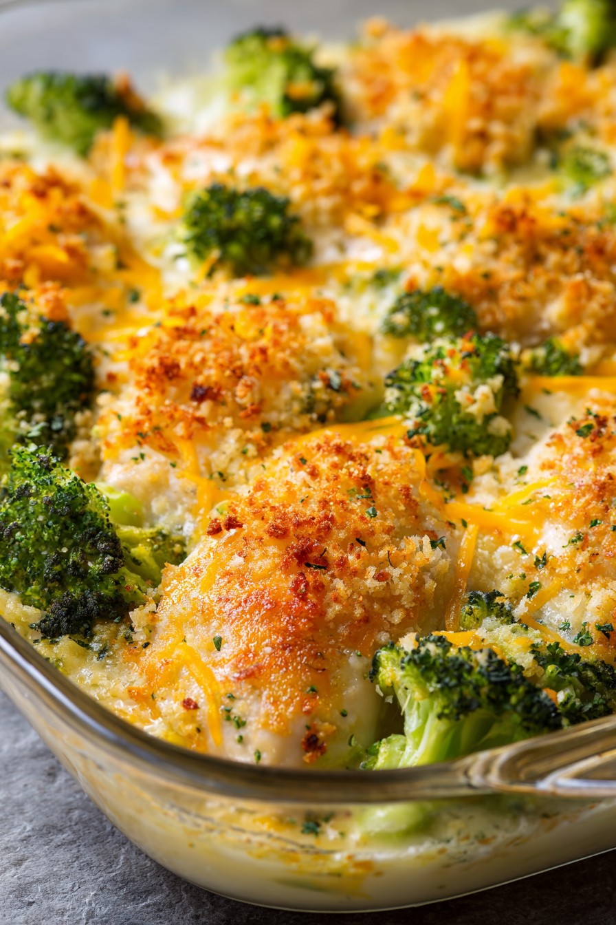 Chicken Cheese Broccoli Casserole