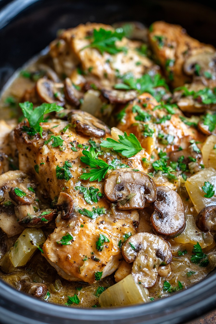 Chicken Marsala Crockpot