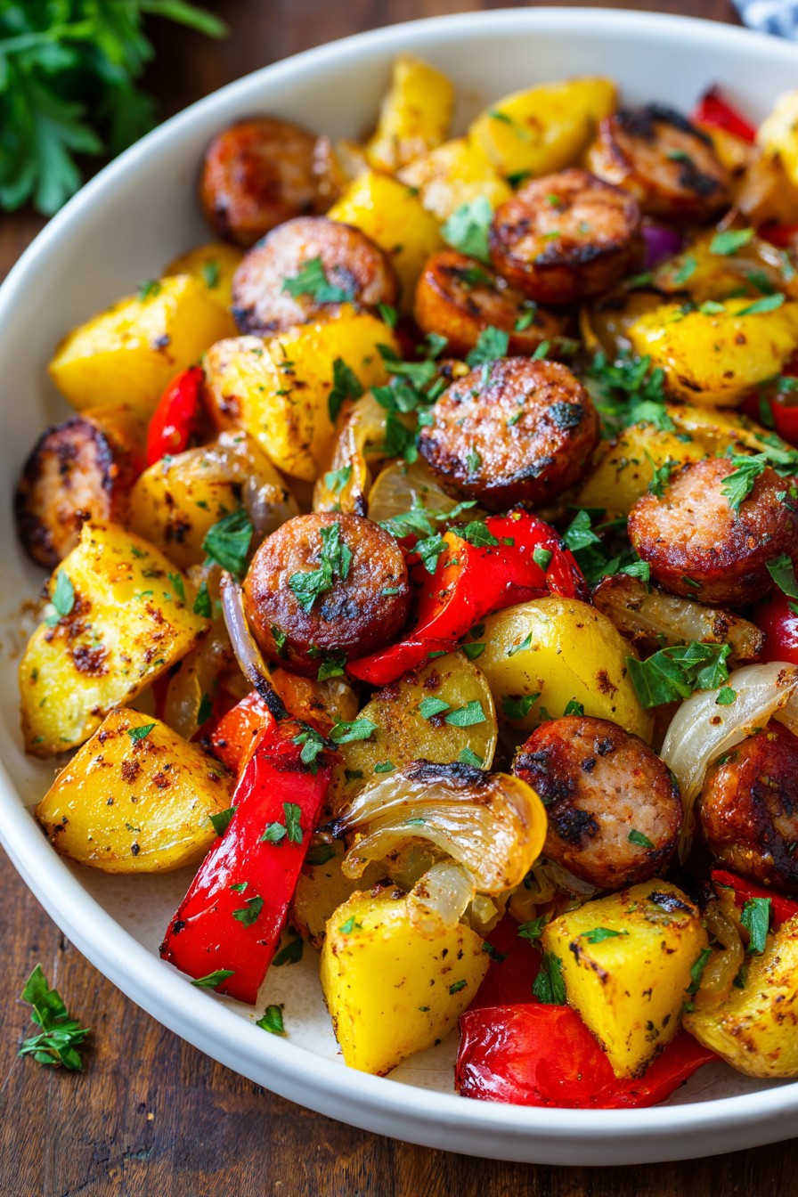 Chicken Sausage And Potatoes