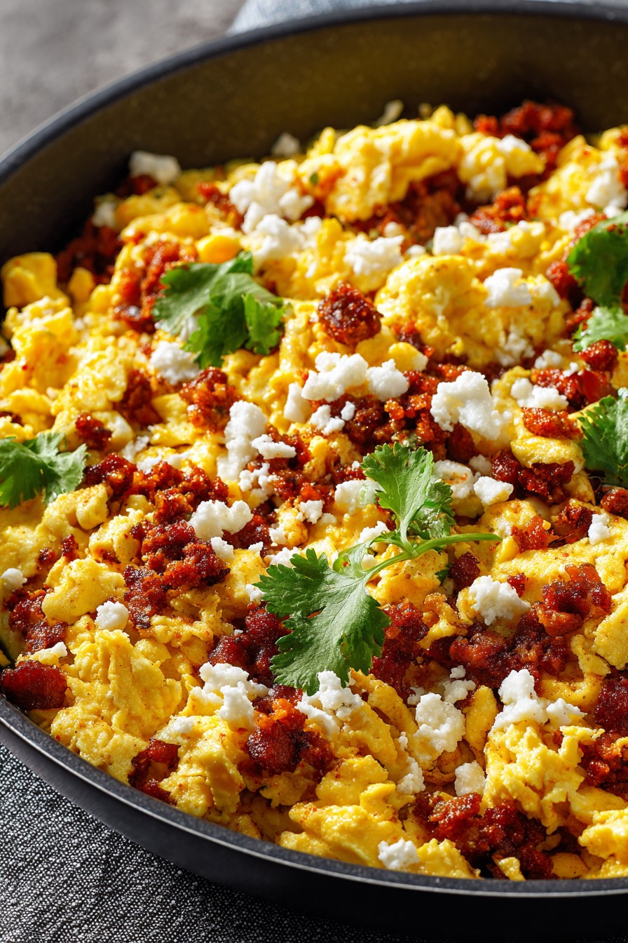 Chorizo Eggs