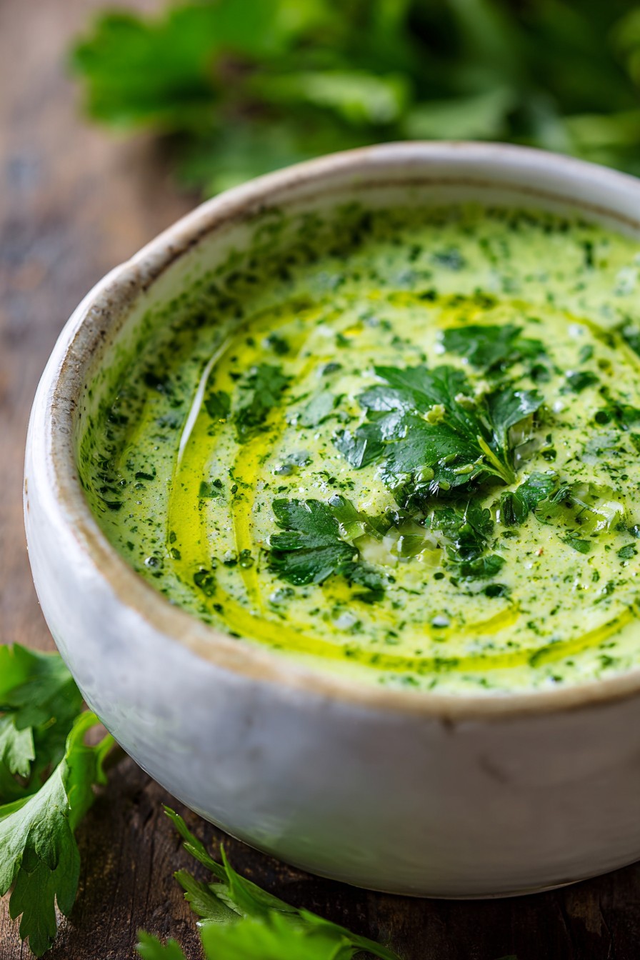 Cilantro Cream Sauce
