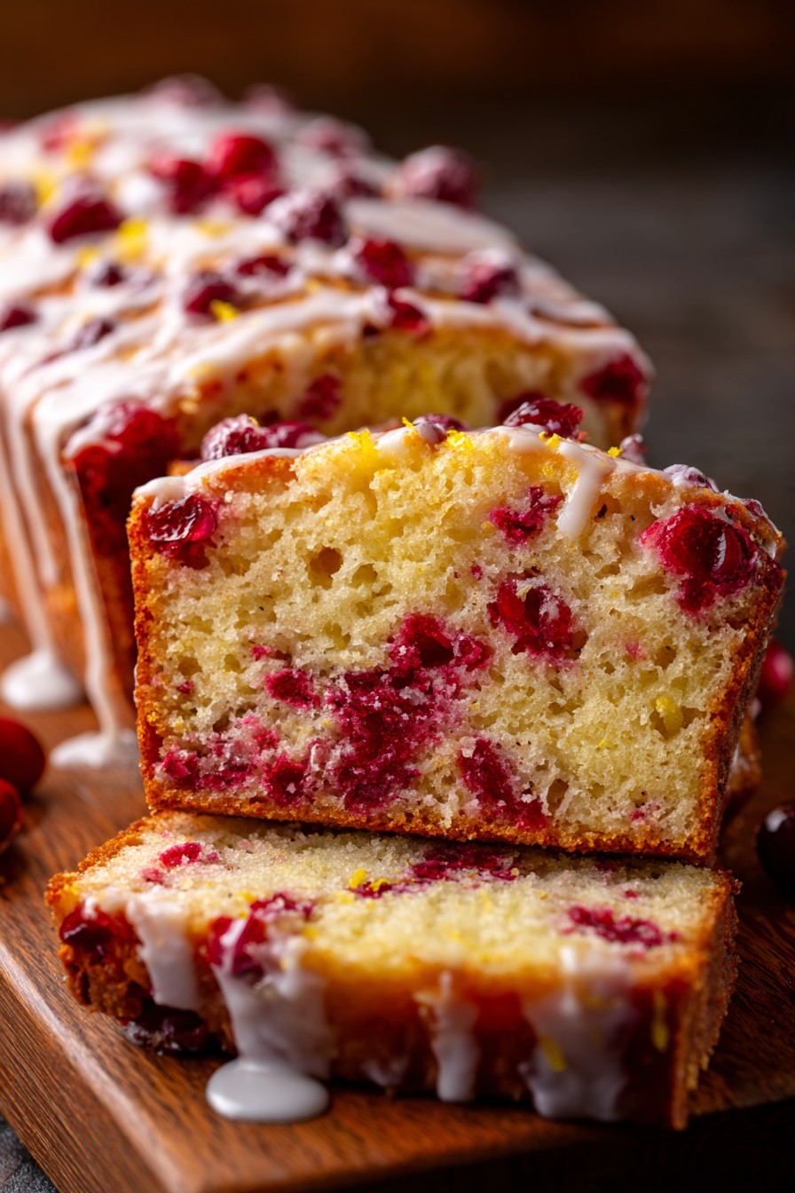 Cranberry Lemon Loaf