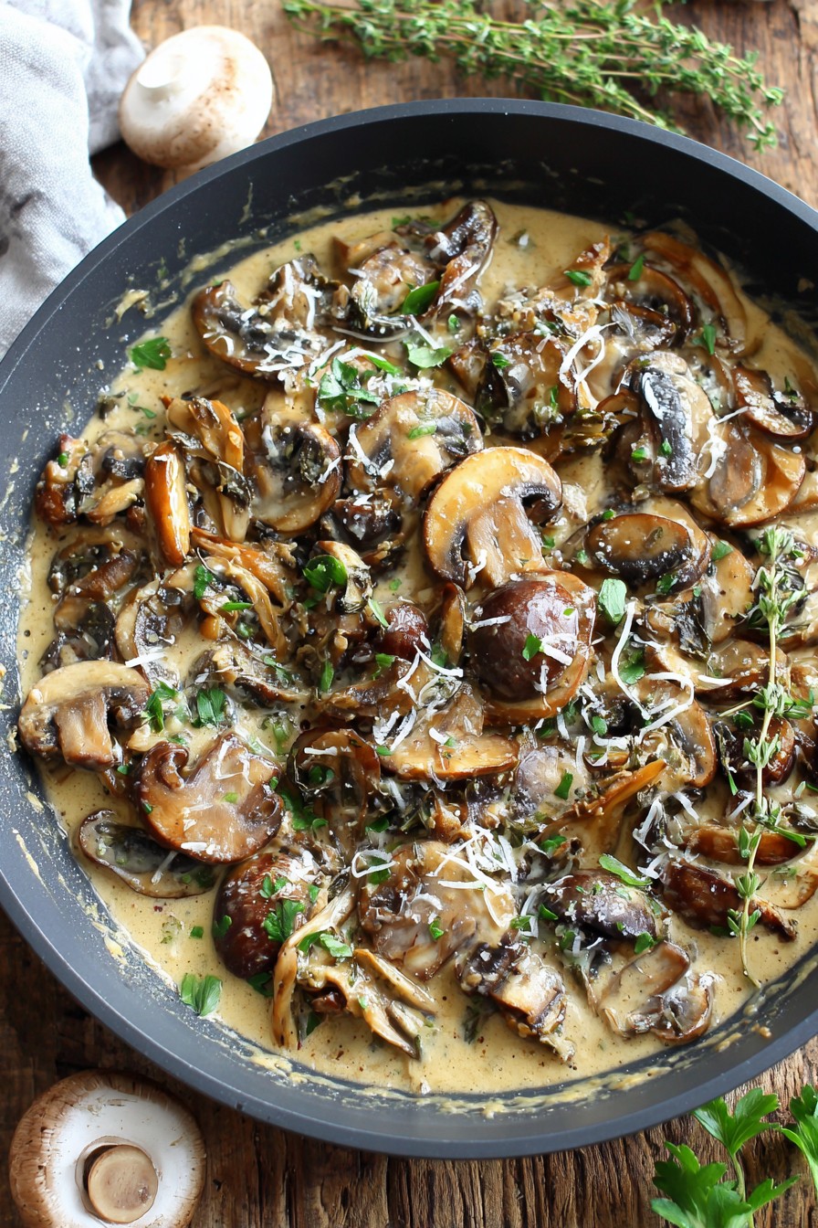 Creamy Mushrooms