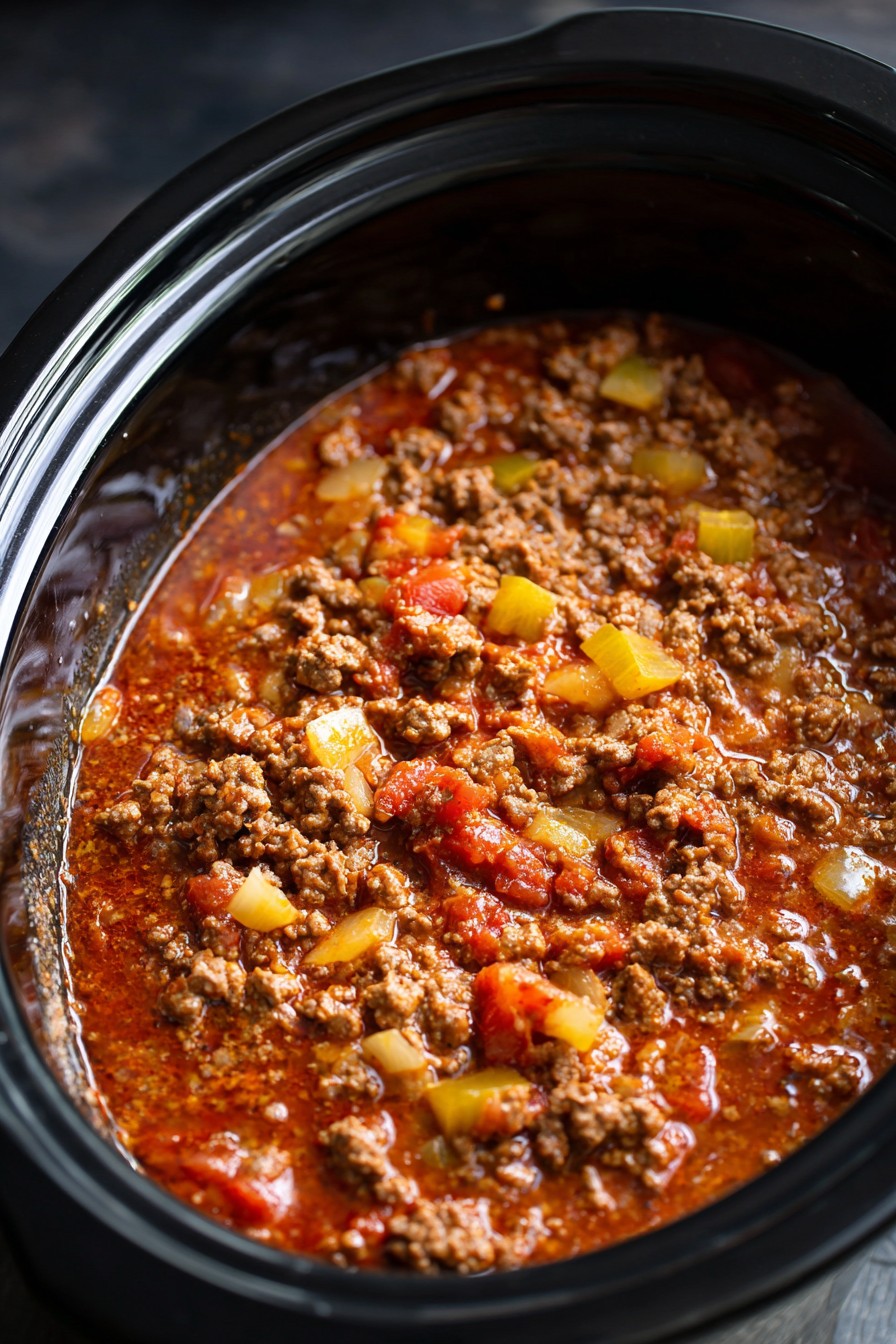 Crock Pot Ground Beef