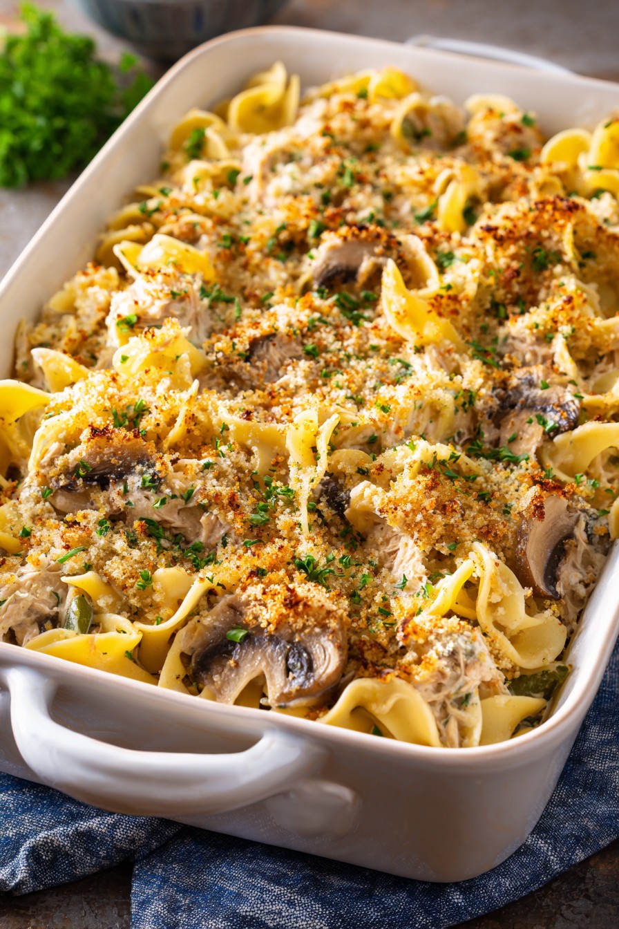 Dairy Free Tuna Noodle Casserole