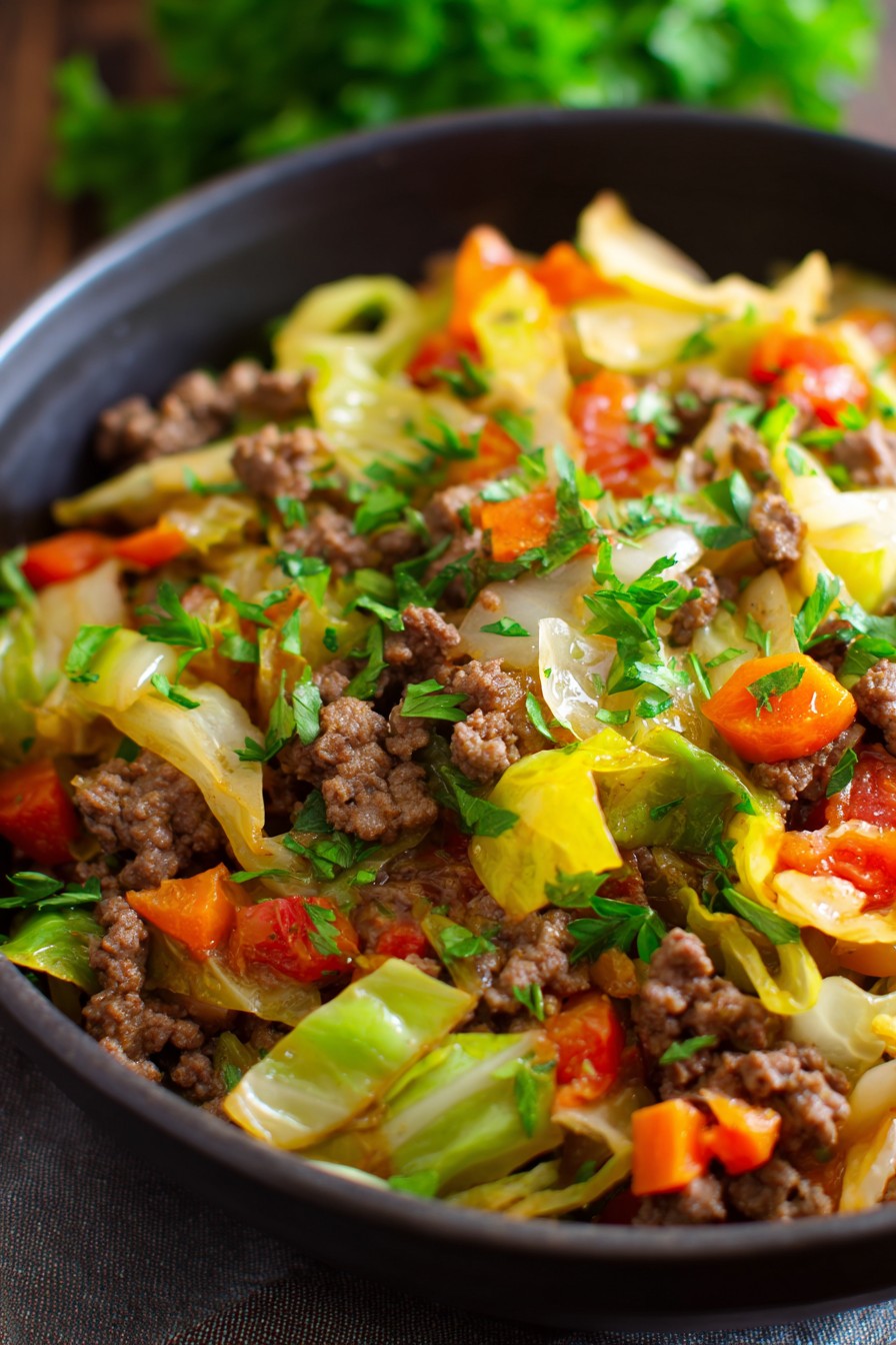 Ground Beef Cabbage